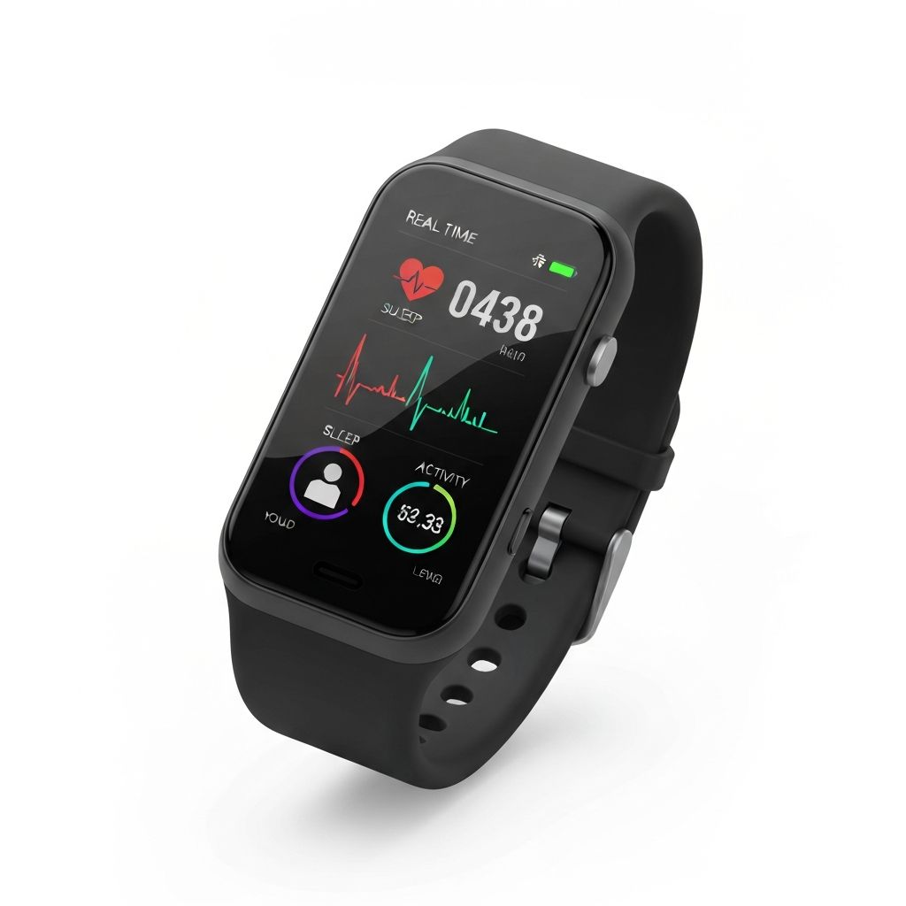 Wearables de monitoramento biométrico em tempo real com IA